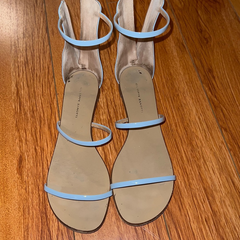Giuseppe Zanotti blue sandals